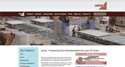 Desktop Screenshot of jacks.co.nz